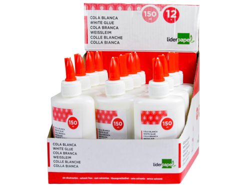 Cola branca escolar liderpapel 150 ml , Liderpapel , 36474 , 8423473364745